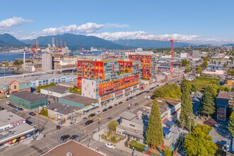 923-977 Hastings St E, Vancouver, BC - VUE AÉRIENNE  vue de carte