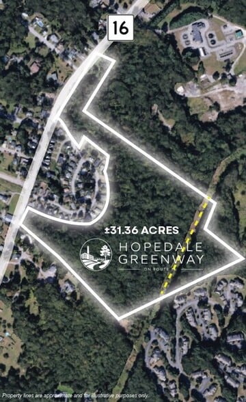 Mendon Street (Route 16), Hopedale, MA à vendre - Aérien – Image 2 sur 3