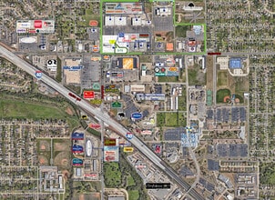 SE 15th St & S Sooner Rd, Oklahoma City, OK - VUE AÉRIENNE vue de carte