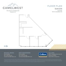 2001 W Camelback Rd, Phoenix, AZ à louer Plan d’étage– Image 1 sur 1