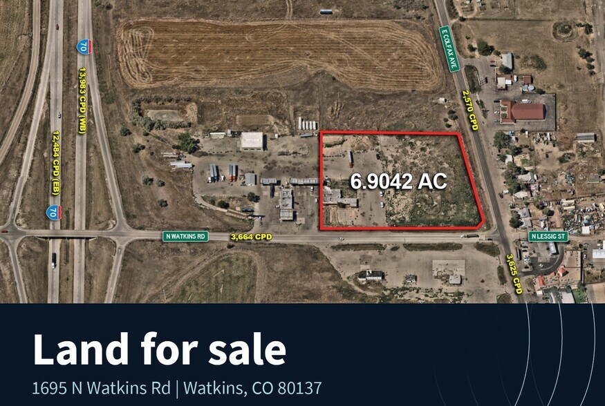 1695 N Watkins Rd, Watkins, CO à vendre - Photo de l’immeuble – Image 1 sur 4