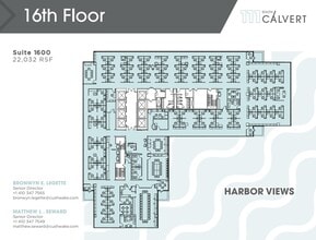 111 S Calvert St, Baltimore, MD à louer Plan d’étage– Image 1 sur 1