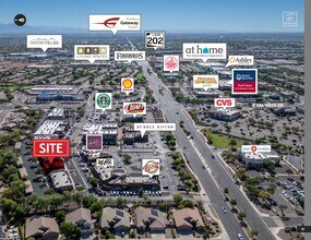 1482 E Williams Field Rd, Gilbert, AZ - Vue aérienne  vue de carte - Image1