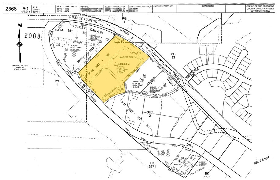 28715-28727 W Industry Dr, Valencia, CA à vendre - Plan cadastral – Image 3 sur 21