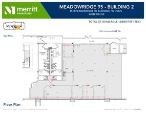 6518 Meadowridge Rd, Elkridge, MD à louer Plan d’étage– Image 1 sur 4