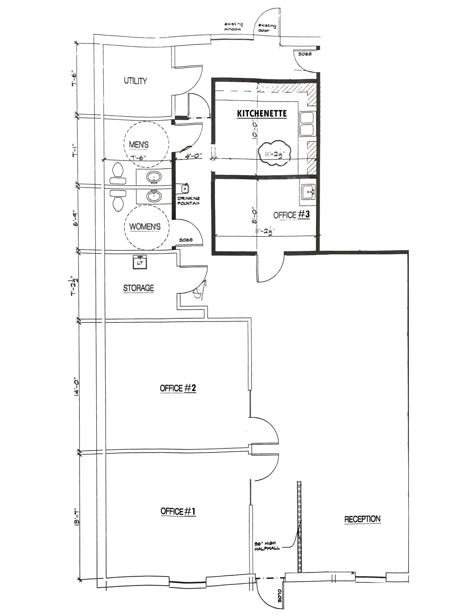 32950-32956 5 Mile Rd, Livonia, MI à louer Plan d’étage– Image 1 sur 1