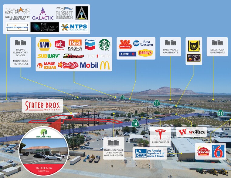 16930 State Highway 14, Mojave, CA à vendre - Photo de l’immeuble – Image 2 sur 6
