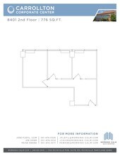 8401 Corporate Dr, Landover, MD à louer Plan d’étage– Image 1 sur 1