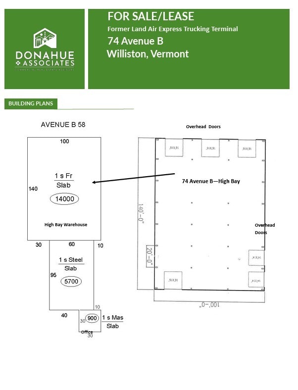74 Avenue B Ave, Williston, VT à vendre Plan d’étage– Image 1 sur 1