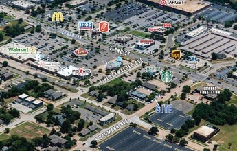 50 S Baumann Ave, Edmond, OK - VUE AÉRIENNE  vue de carte - Image1