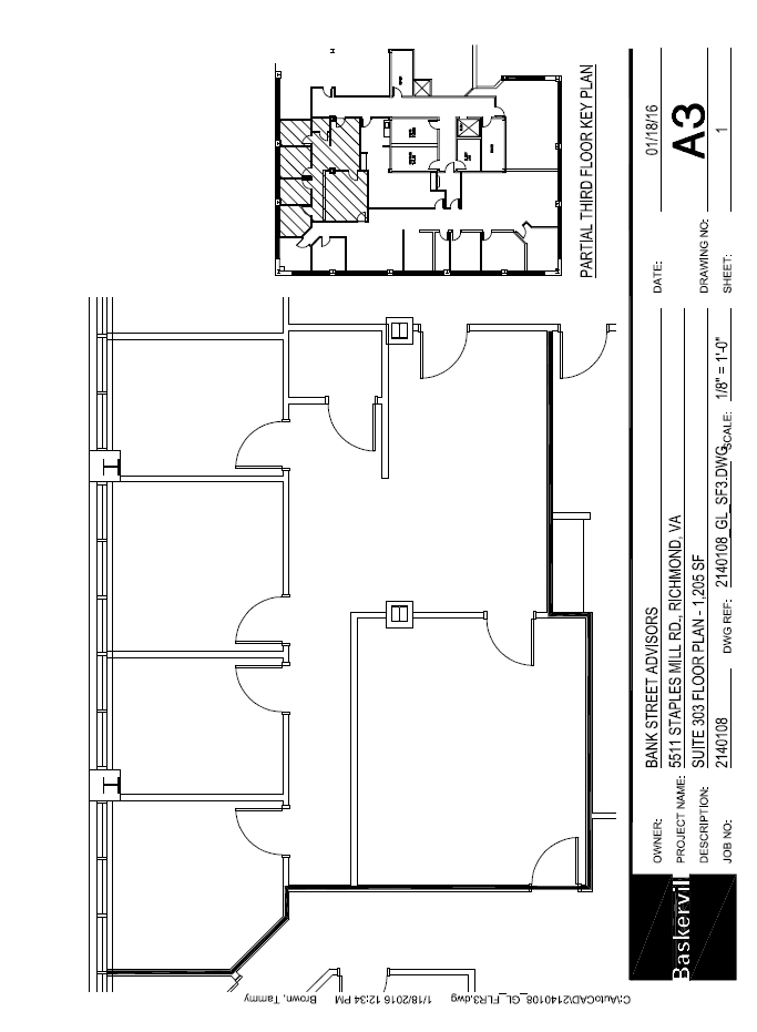5511 Staples Mill Rd, Richmond, VA à louer Plan d’étage– Image 1 sur 1