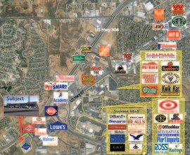 5769 Sherwood Way, San Angelo, TX - Vue aérienne vue de carte