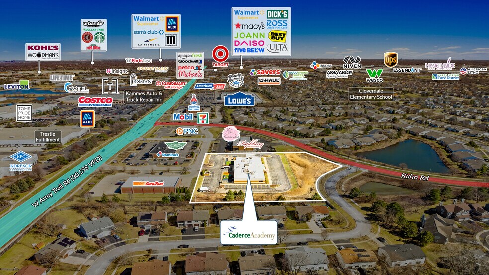 1280 Kuhn Rd, Carol Stream, IL à vendre - Photo de l’immeuble – Image 3 sur 5