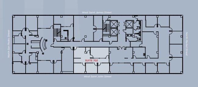 111 W Saint John St, San Jose, CA à louer Plan d’étage– Image 1 sur 1