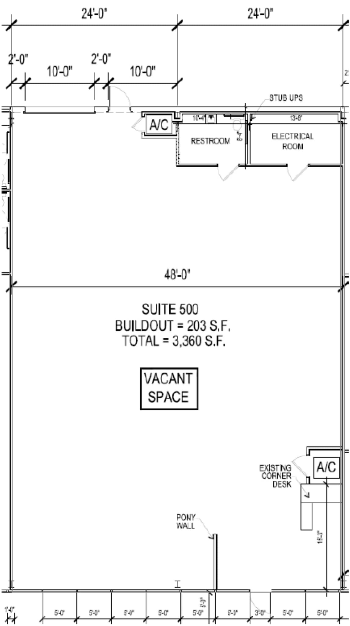 568 Springmart Blvd, Brownsville, TX à louer Plan d’étage– Image 1 sur 1