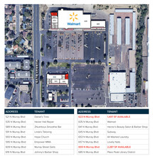 535-685 N Murray Blvd, Colorado Springs, CO à louer Plan de site– Image 2 sur 2