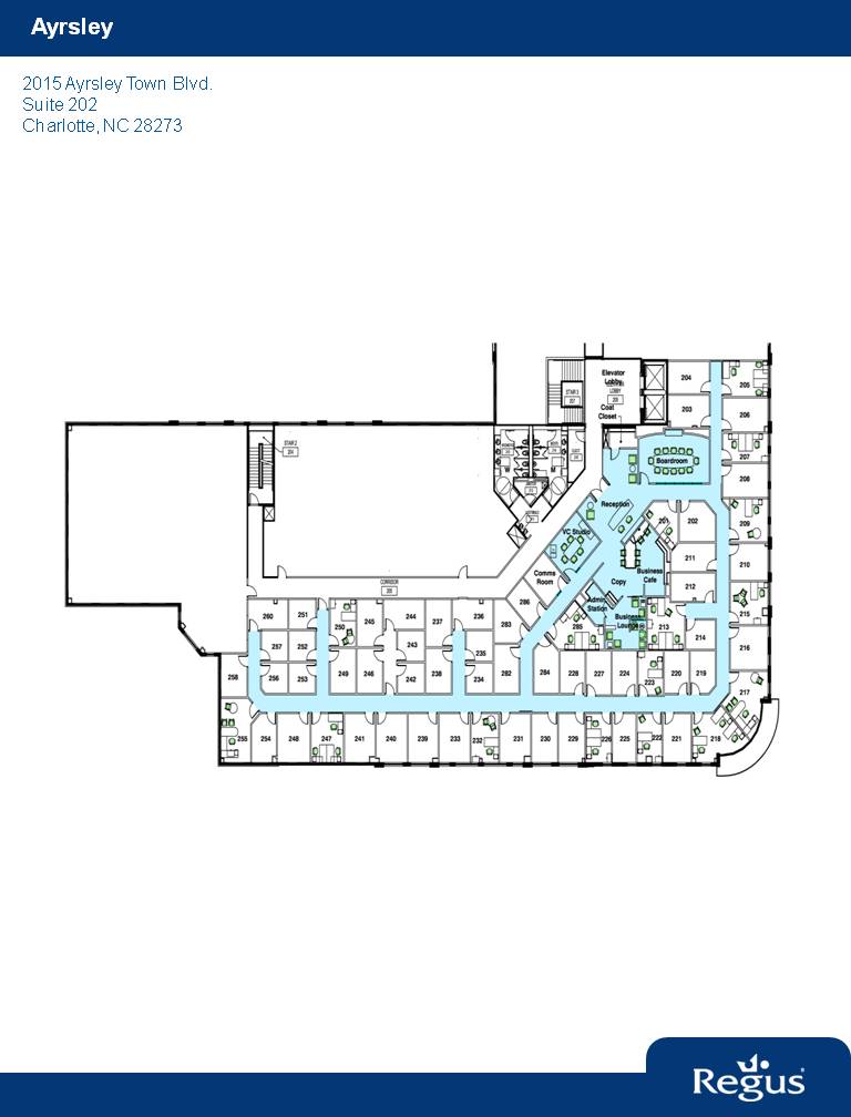 2015 Ayrsley Town Blvd, Charlotte, NC à louer Plan d’étage– Image 1 sur 4