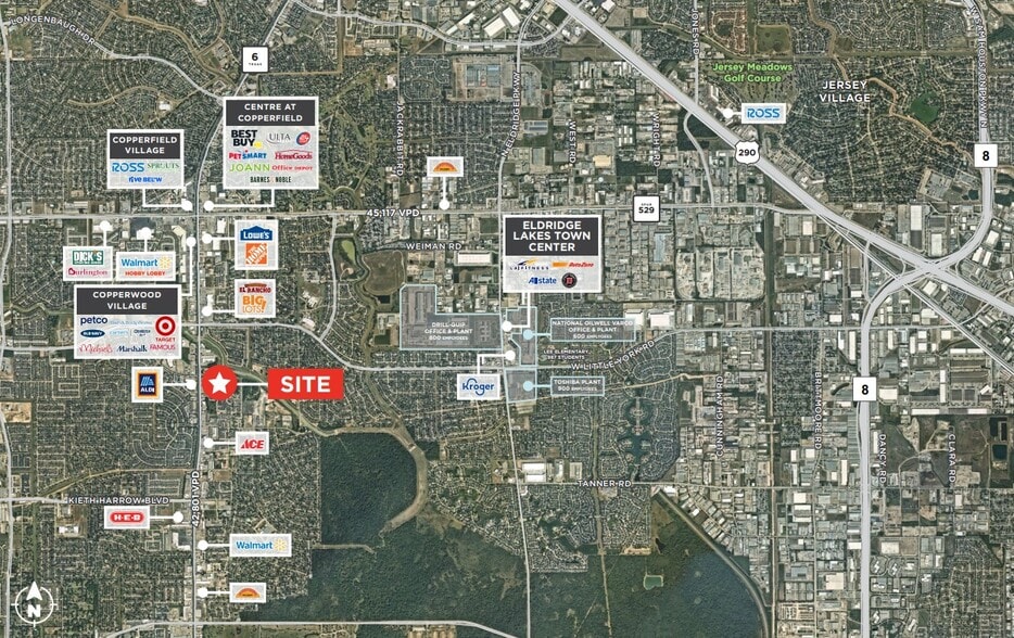 5854 Highway 6 N, Houston, TX à louer - Aérien – Image 3 sur 3