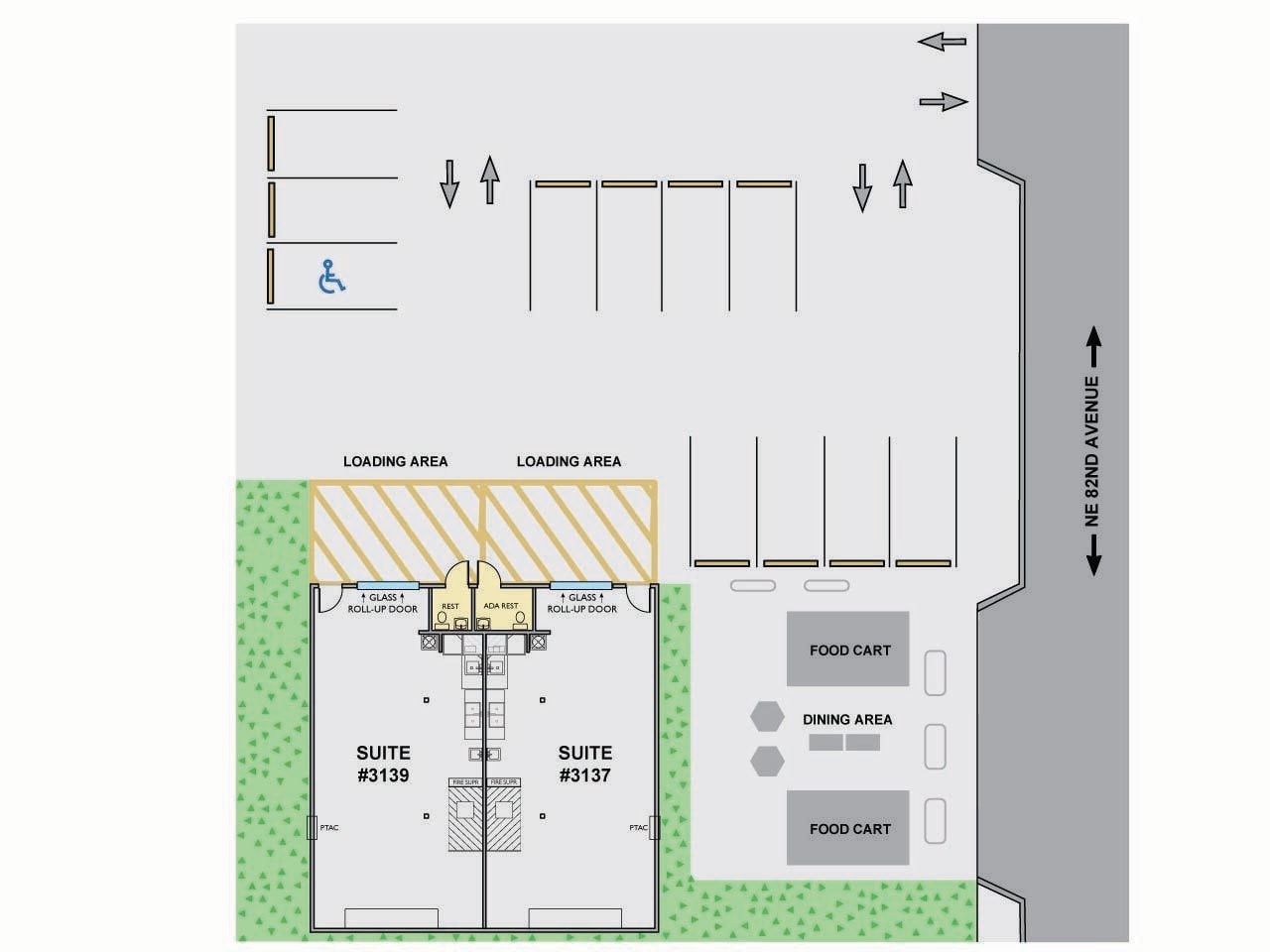 3137 NE 82nd Ave, Portland, OR à louer Plan de site– Image 1 sur 8