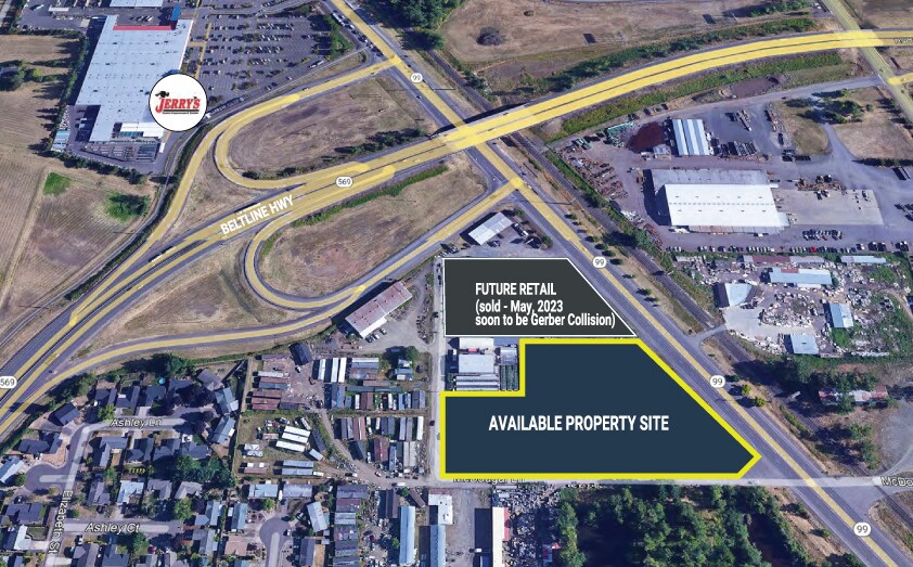 Retail Redevelopment & QSR Site portefeuille de 4 biens à vendre sur LoopNet.fr - Aérien – Image 1 sur 1