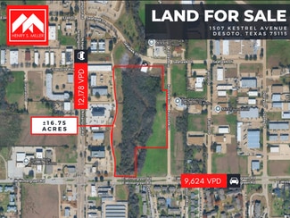 Plus de détails pour 1507 Kestrel Ave, DeSoto, TX - Terrain à vendre