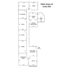 11930-11932 Arbor St, Omaha, NE à louer Plan d’étage– Image 2 sur 2