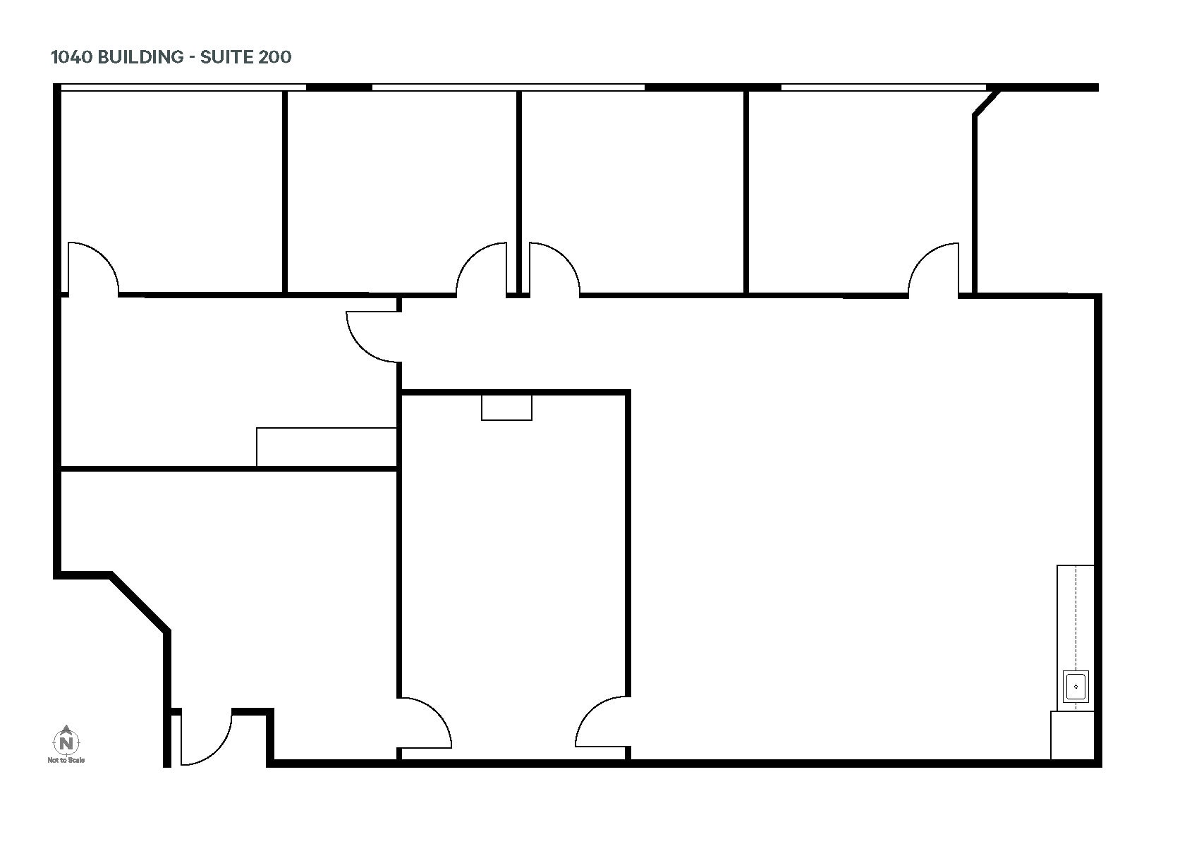1110-1166 S Gilbert Rd, Gilbert, AZ à louer Plan d’étage– Image 1 sur 1