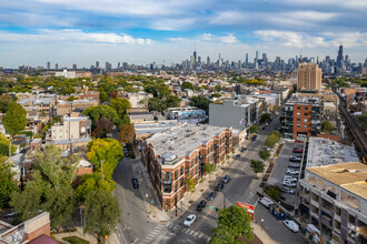 1675 N Milwaukee Ave, Chicago, IL - VUE AÉRIENNE  vue de carte