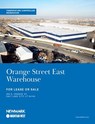 Plus de détails pour 389 Orange st, Salt Lake City, UT - Industriel/Logistique à vendre