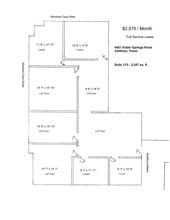 4851 Keller Springs Rd, Addison, TX à louer Plan d’étage– Image 1 sur 1