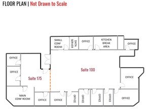 21073 Pathfinder Rd, Diamond Bar, CA à louer Plan d’étage– Image 2 sur 7