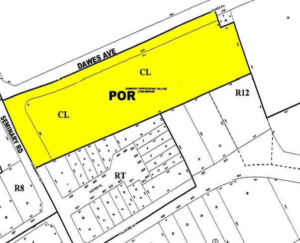 5232-5248 Dawes Ave, Alexandria, VA à vendre - Plan cadastral – Image 3 sur 4