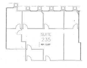 20501 Ventura Blvd, Woodland Hills, CA à louer Plan d’étage– Image 1 sur 1