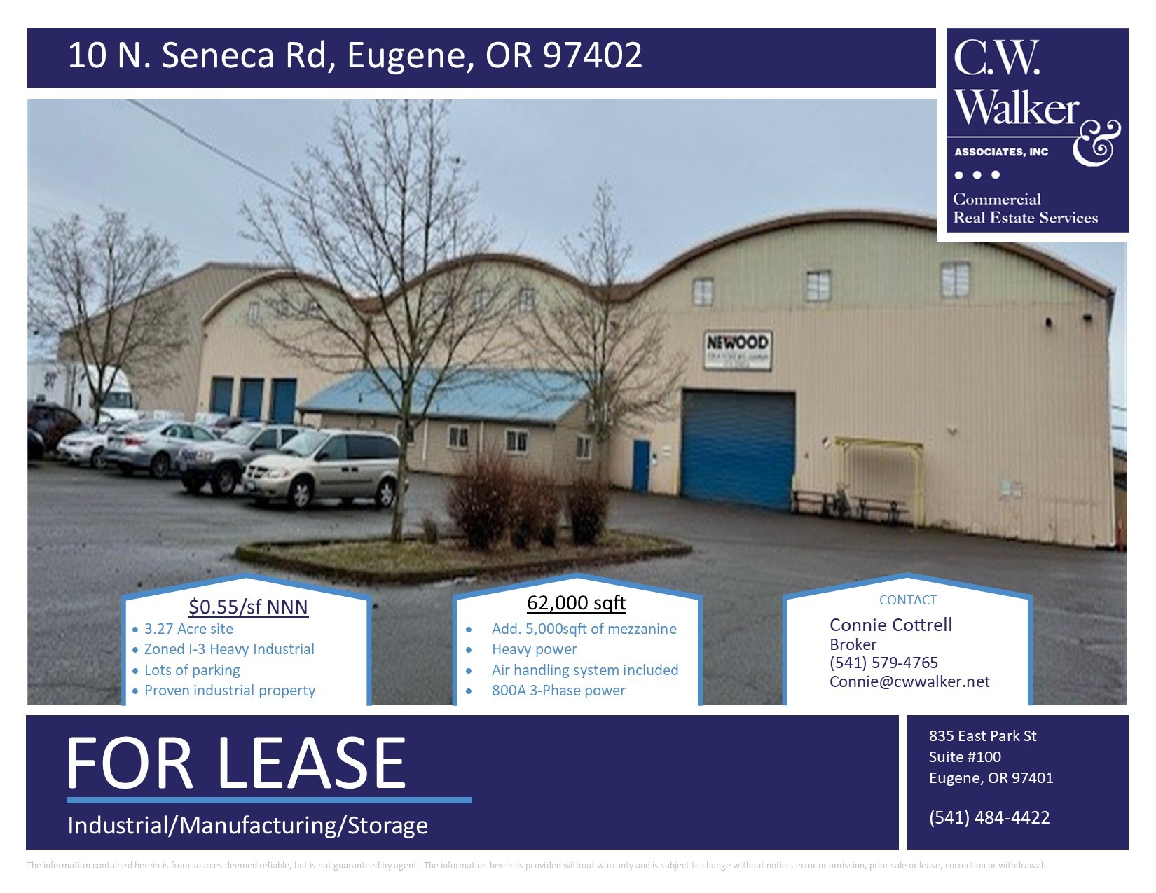 10 N Seneca Rd, Eugene, OR à louer Photo de l’immeuble– Image 1 sur 8