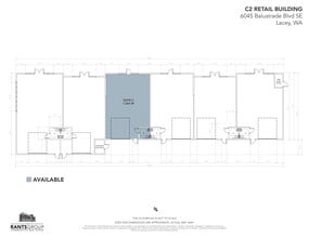 6045 Balustrade, Lacey, WA à louer Plan d’étage– Image 2 sur 8