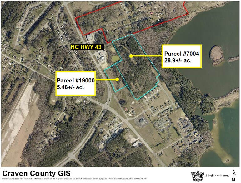 300 Washington Post Rd, New Bern, NC à vendre - Aérien – Image 3 sur 5