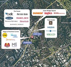 5270 Peachtree Pky, Peachtree Corners, GA - VUE AÉRIENNE  vue de carte