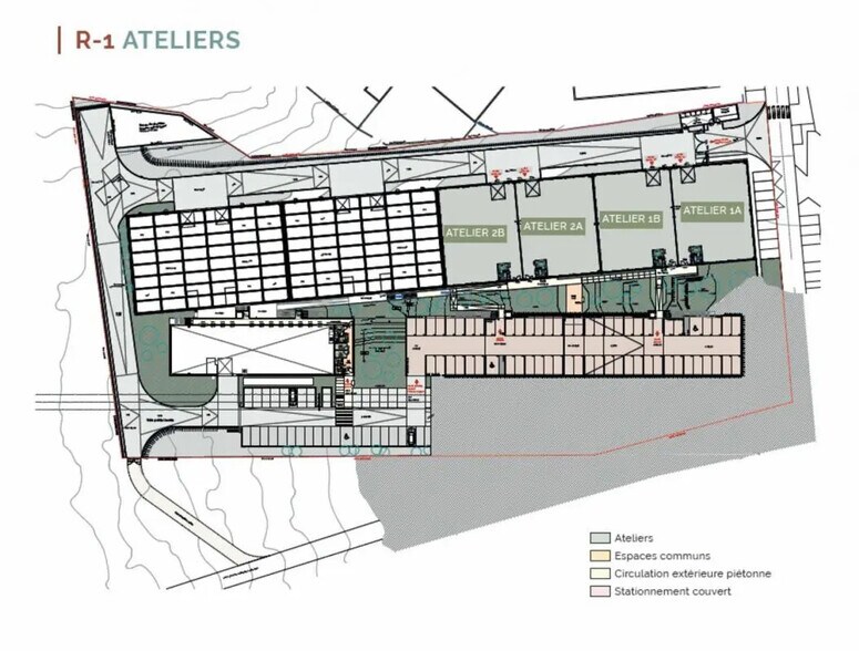 Local d’activités dans Mouans-Sartoux à louer - Plan d’étage – Image 3 sur 4