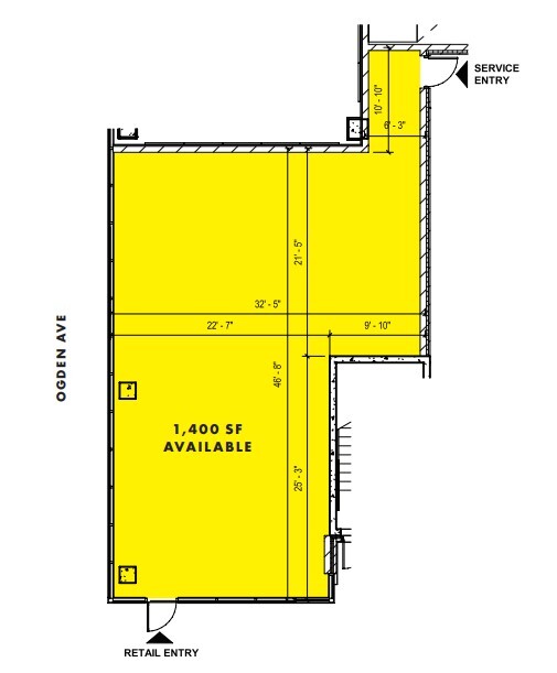 670 N May St, Chicago, IL à louer Plan d’étage– Image 1 sur 1