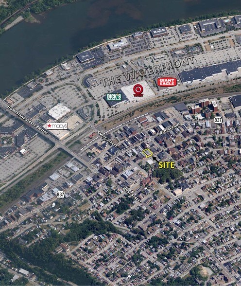 221-223 E 9th Ave, Homestead, PA à louer - Aérien – Image 2 sur 6