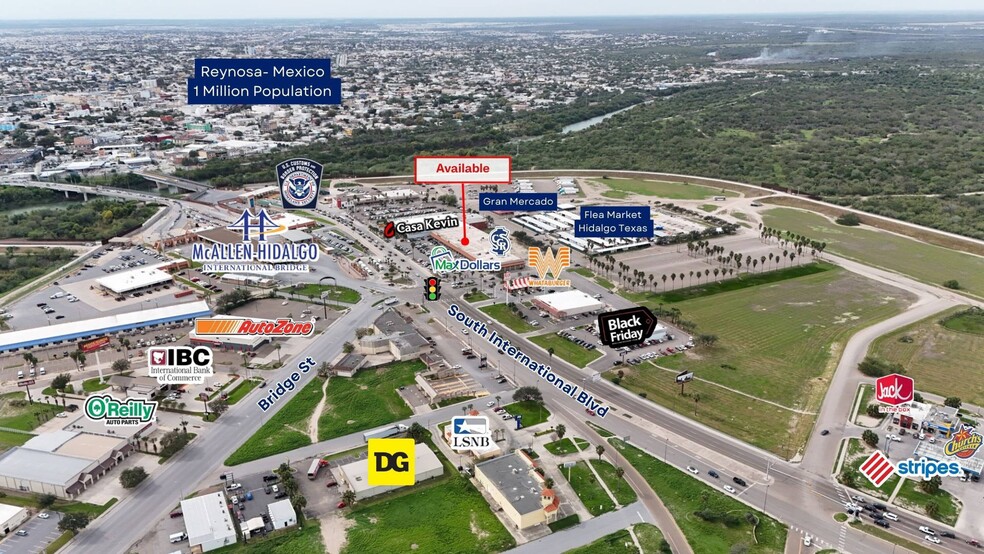 908 S International Blvd, Hidalgo, TX à louer - Aérien – Image 1 sur 12