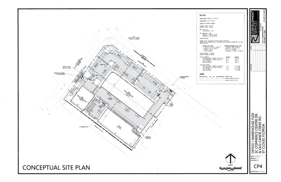 Old Canoe Creek Rd, Saint Cloud, FL à louer - Plan de site – Image 3 sur 3