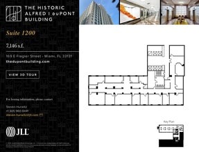169 E Flagler St, Miami, FL à louer Plan d’étage– Image 1 sur 1