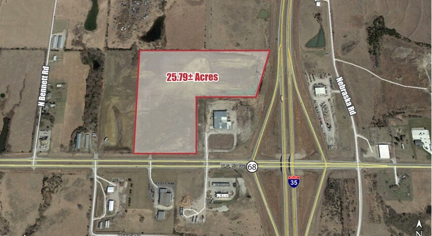 2325 E Logan St, Ottawa, KS à vendre - Aérien – Image 2 sur 2