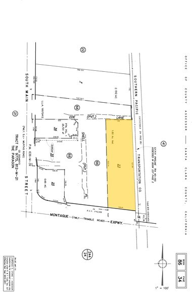 91 Montague Expy, Milpitas, CA à vendre - Plan cadastral – Image 2 sur 5