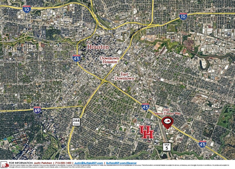 2301 Eleanor Tinsley Way, Houston, TX à louer - Photo de l’immeuble – Image 3 sur 5