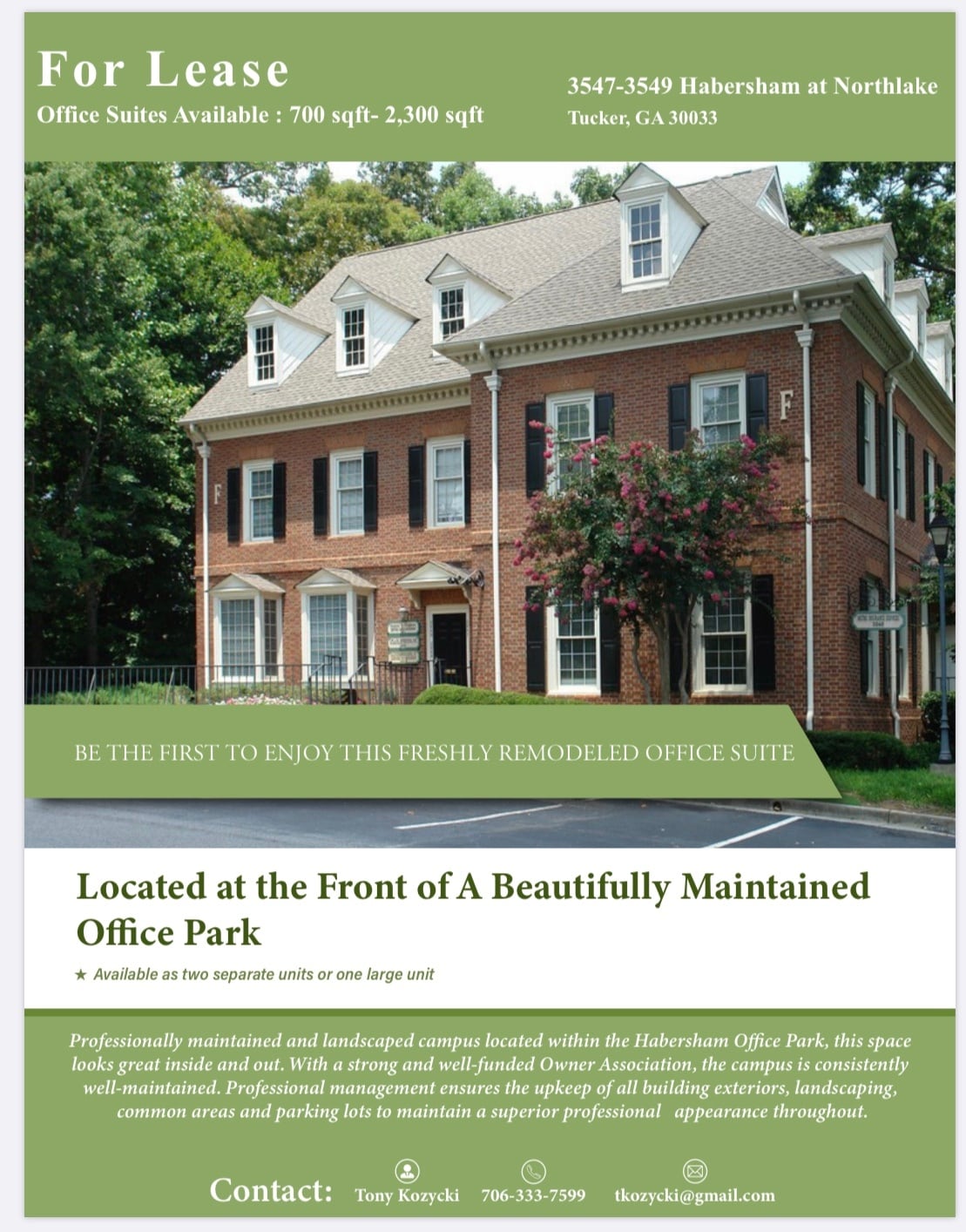 3547 Habersham At Northlake, Tucker, GA à louer Photo de l’immeuble– Image 1 sur 12