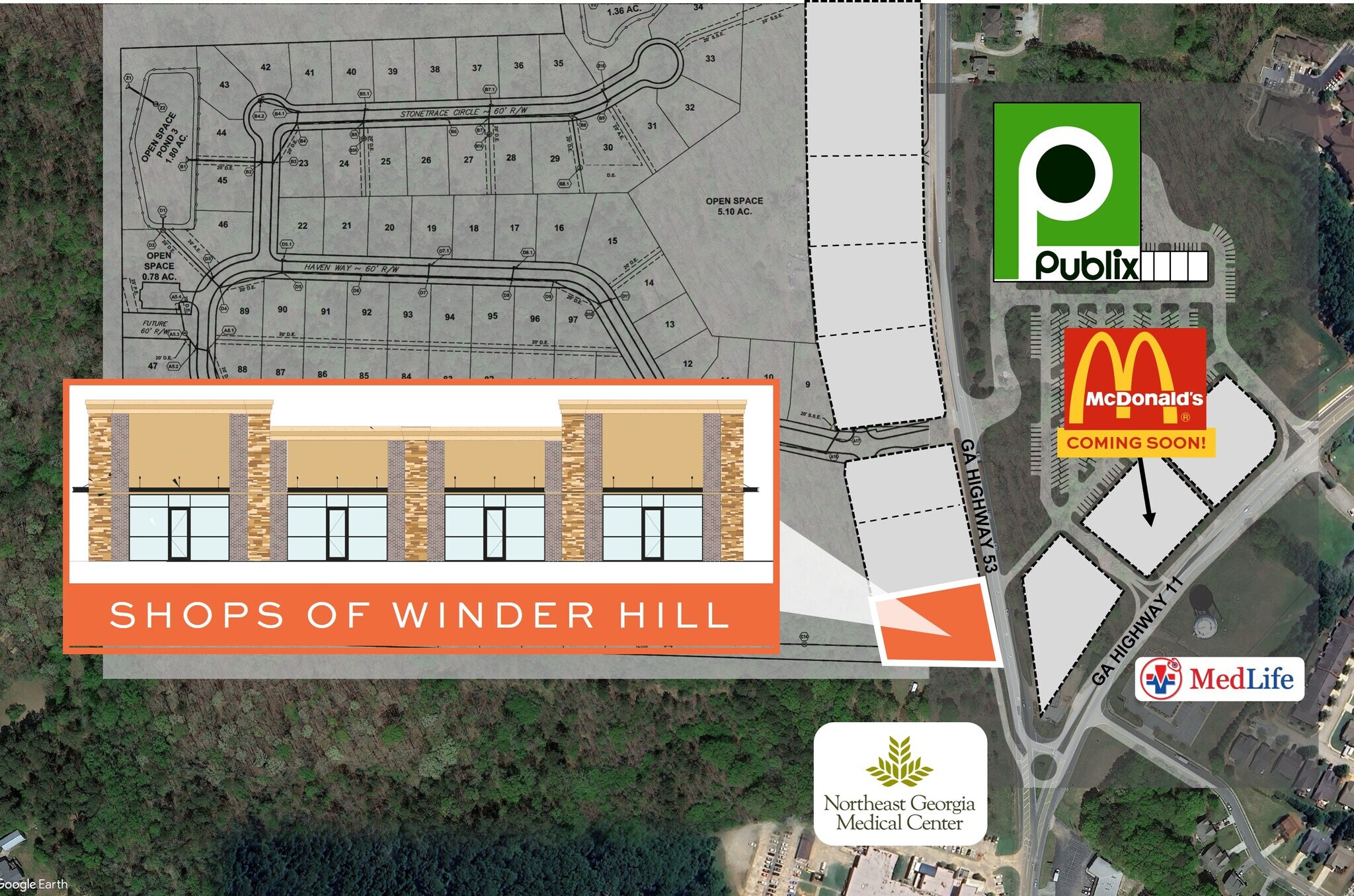 500 Gainesville Highway, Winder, GA à louer Photo de l’immeuble– Image 1 sur 5