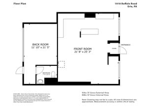 1918 Buffalo Rd, Erie, PA à louer Plan d’étage– Image 2 sur 6