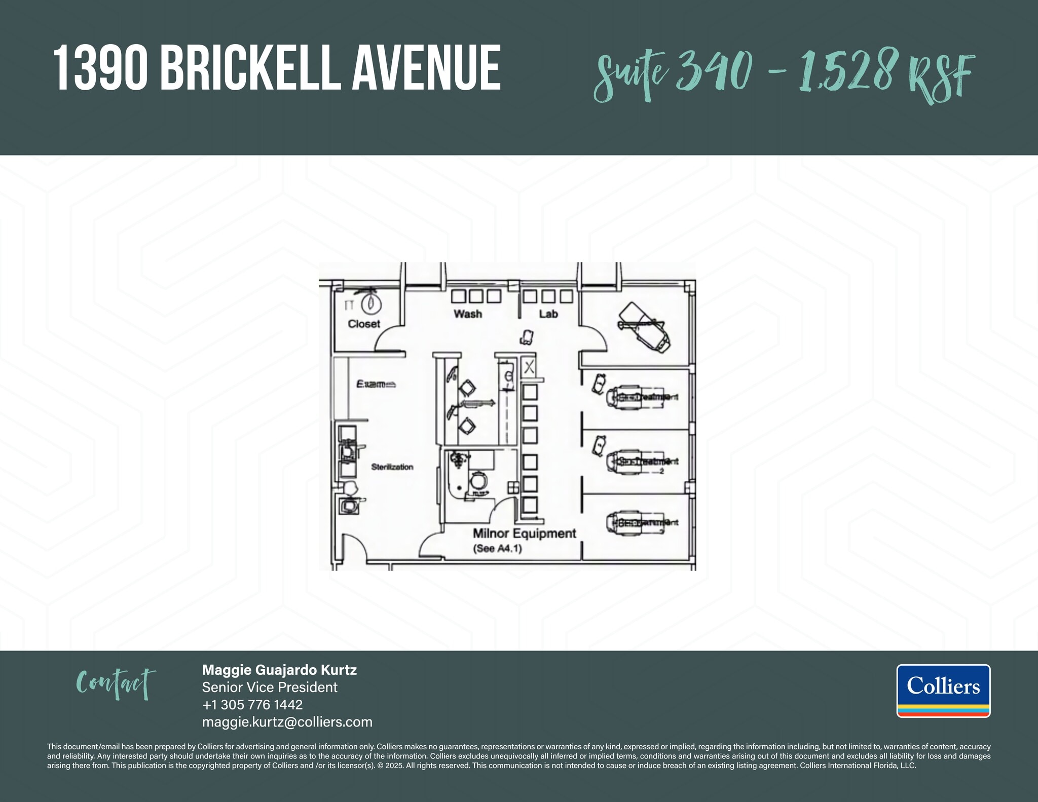 1390 Brickell Ave, Miami, FL à louer Plan de site– Image 1 sur 1